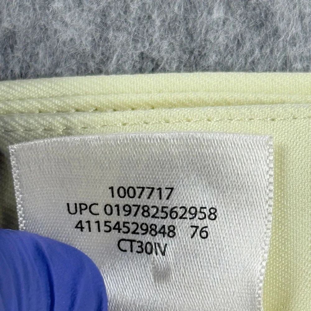 Haggar‎ Men's Shorts 32 Light/Butter Yellow Flat Front Casual Summer